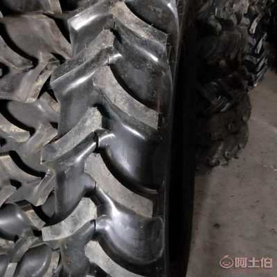 甲字農用拖拉機輪胎12.4-28 人字花紋設計，加厚耐用，廠家直銷